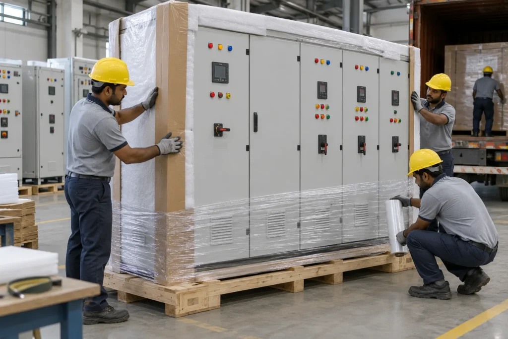 Multi-Section Electrical Panel